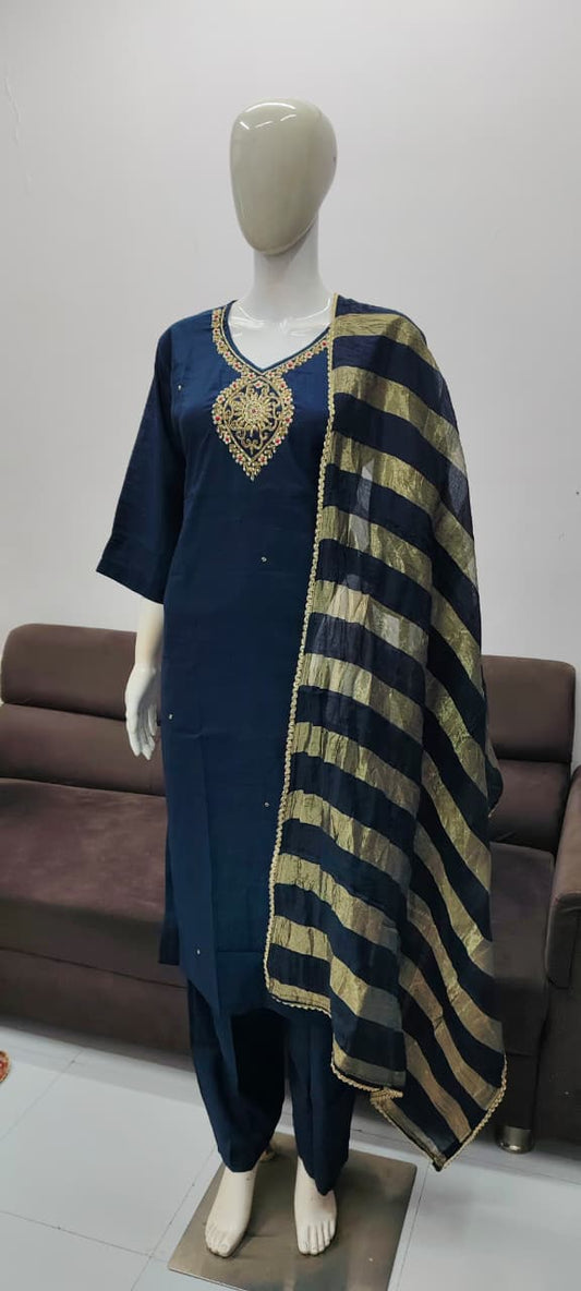 Navy Blue Elegant Designer suits