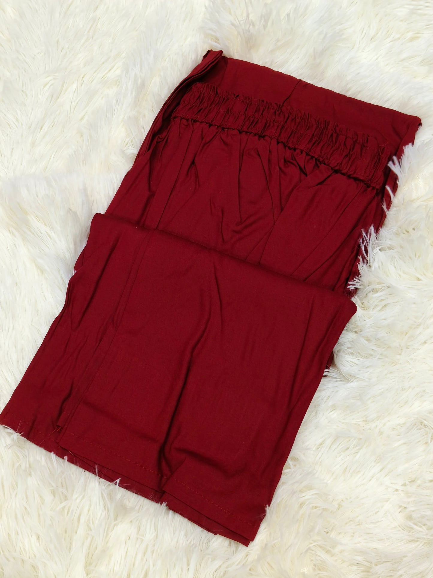 Maroon palazzo pant