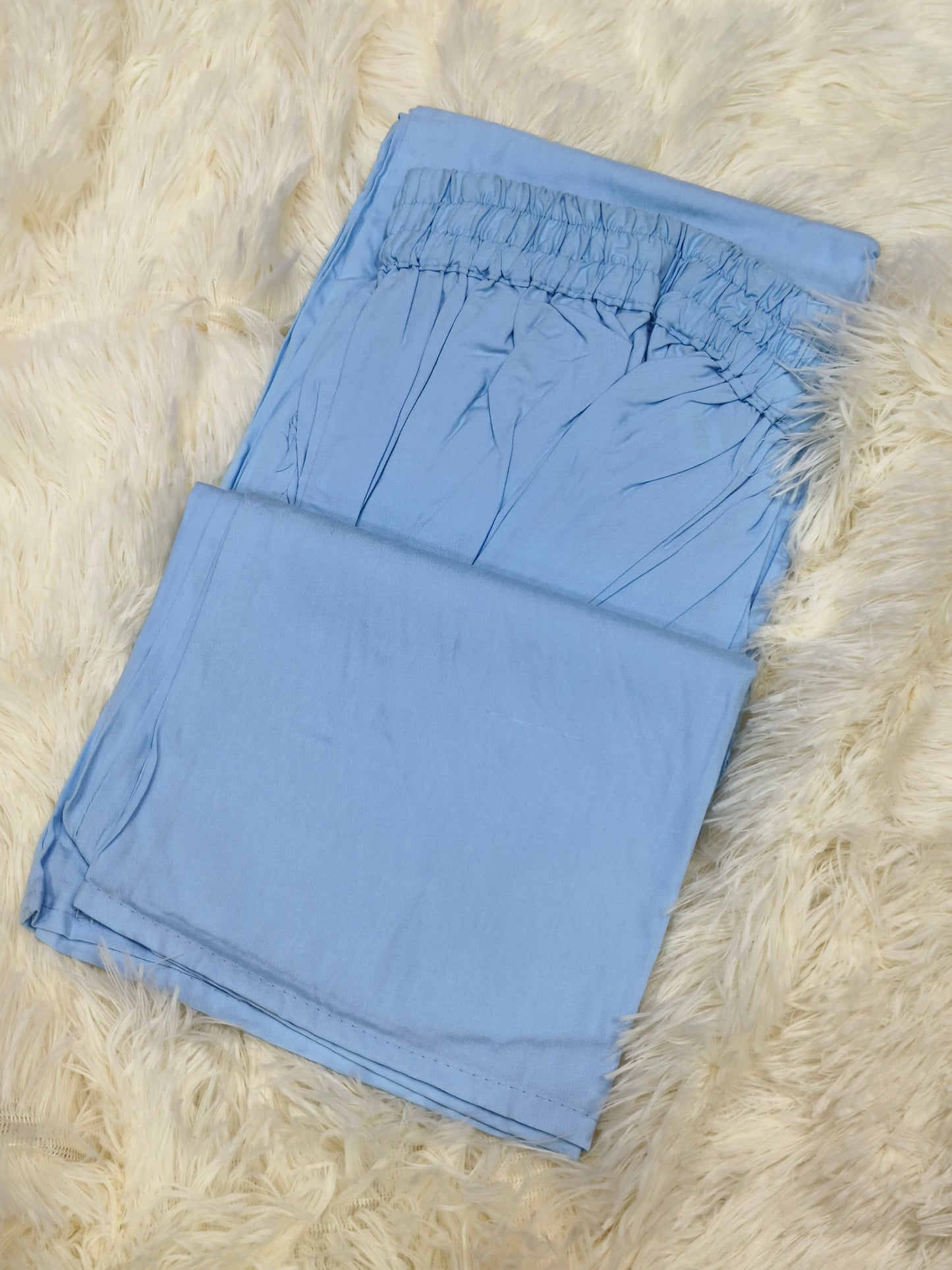 Ice Blue palazzo pant