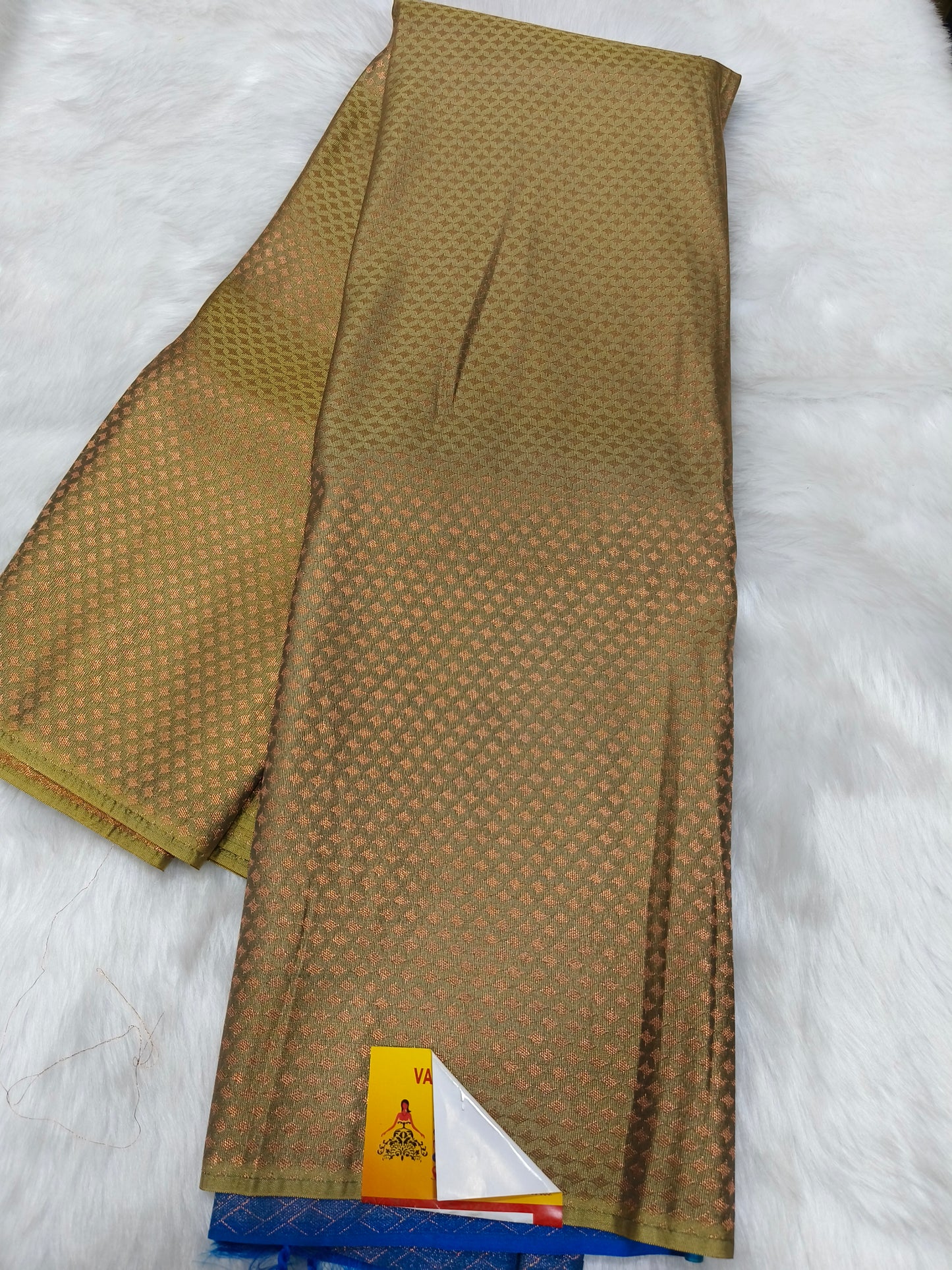 Beige Soft semi silk saree
