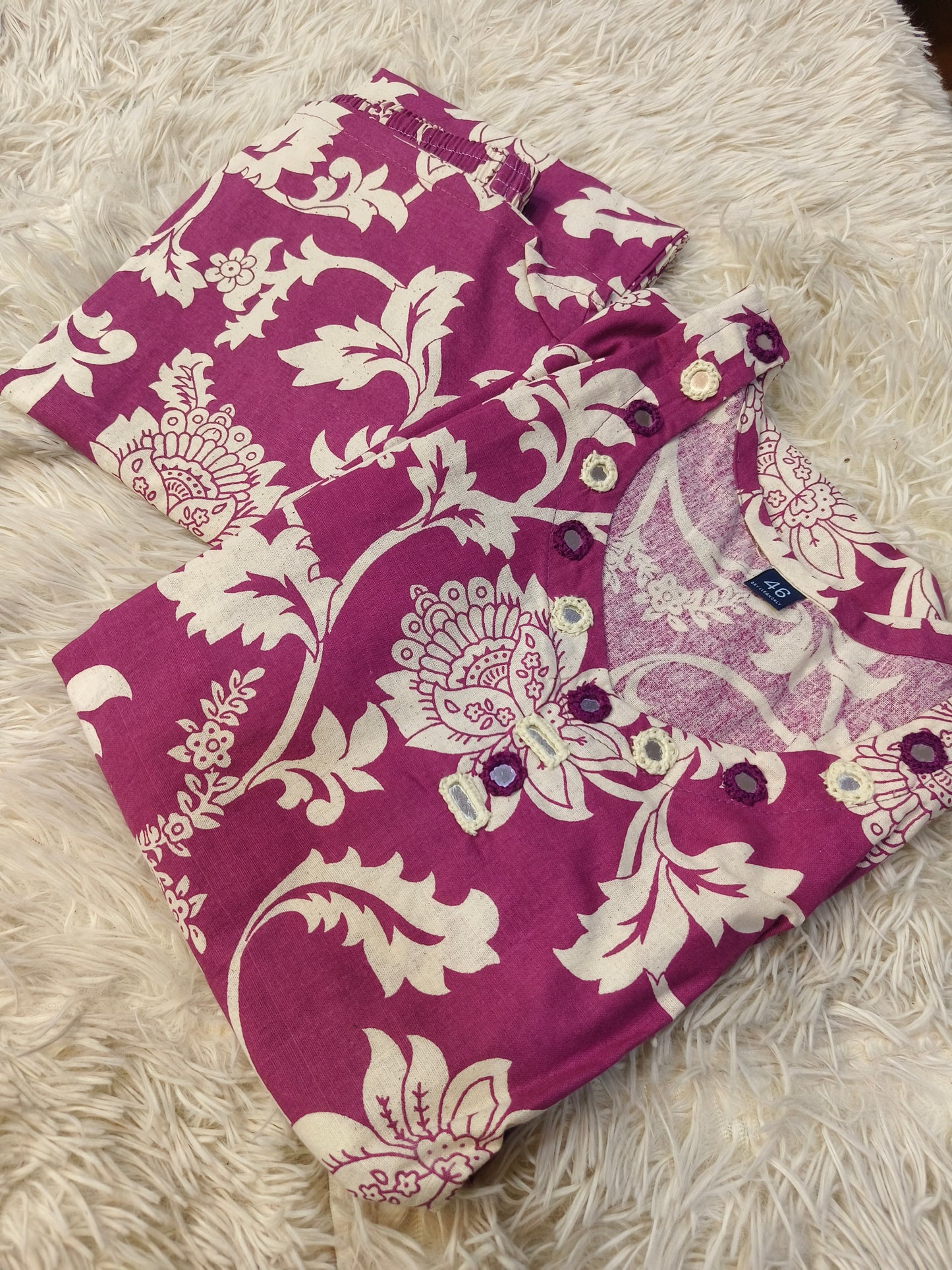 Pink Cotton Cord sets