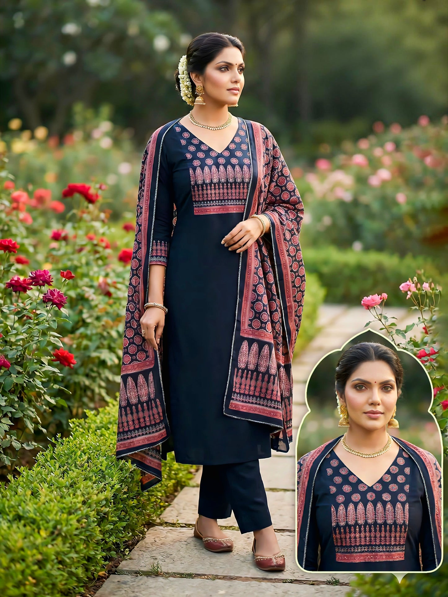 Gray Designer straight cut suit