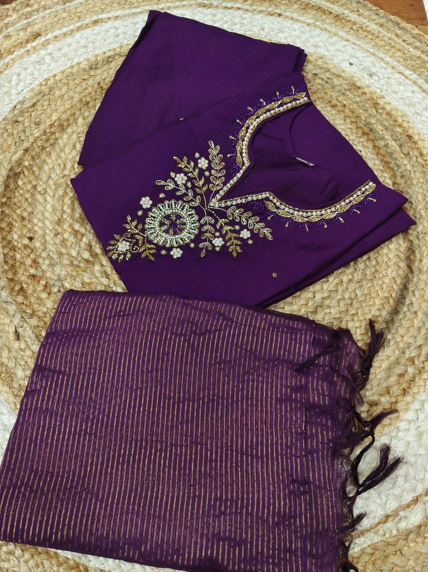 Purple Eelgent designer side cut suits