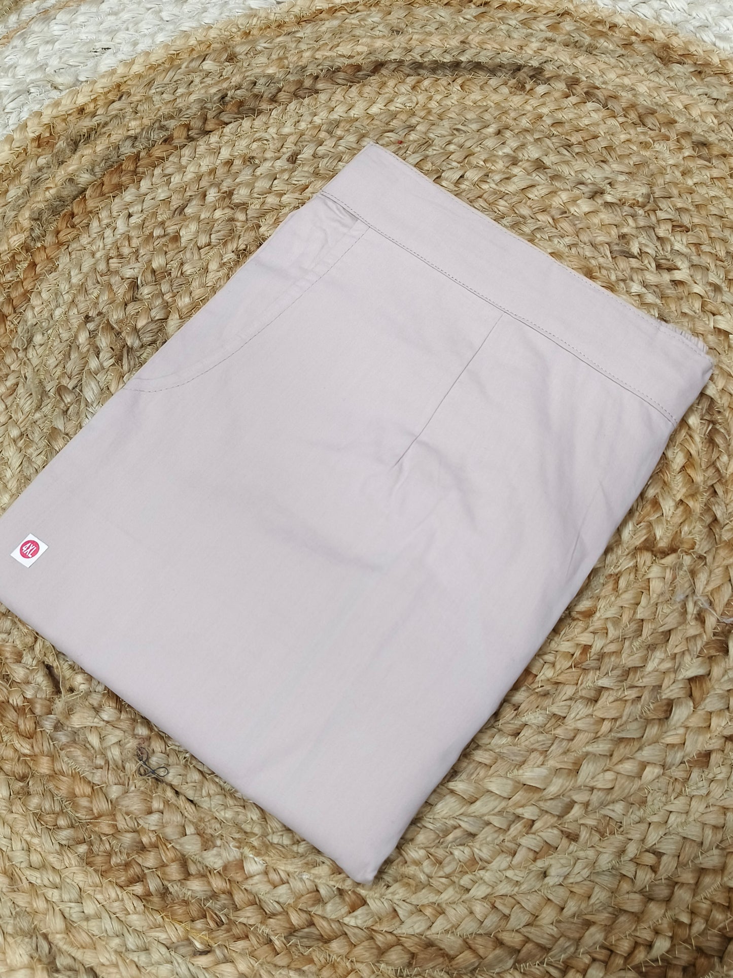 Cream pure cotton Bottom Wear