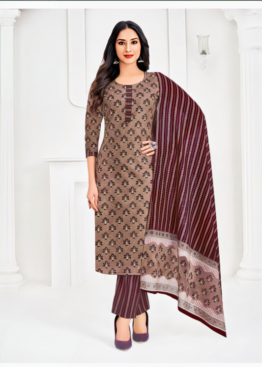 Wine pure cotton suits