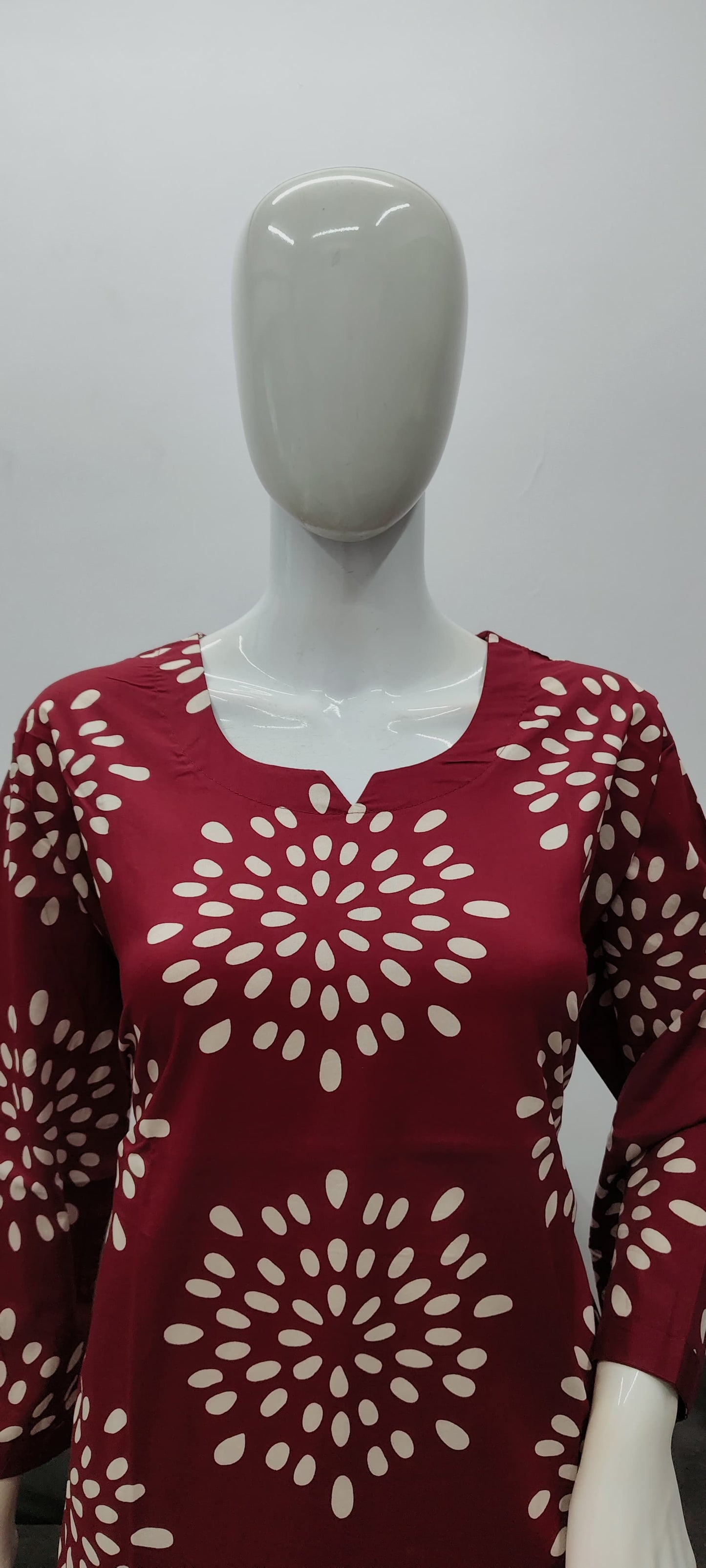 Maroon cotton cord suits