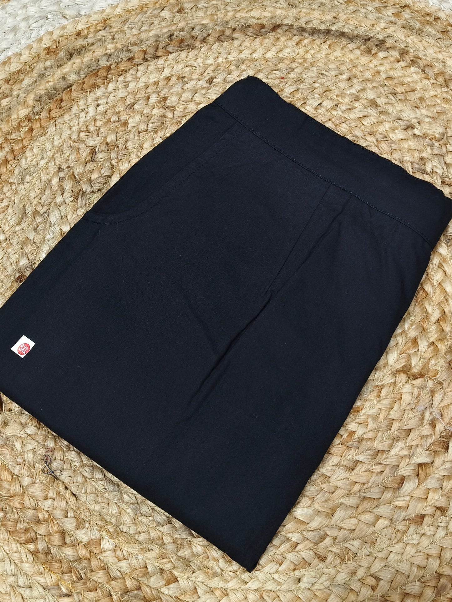 Black pure cotton Bottom Wear
