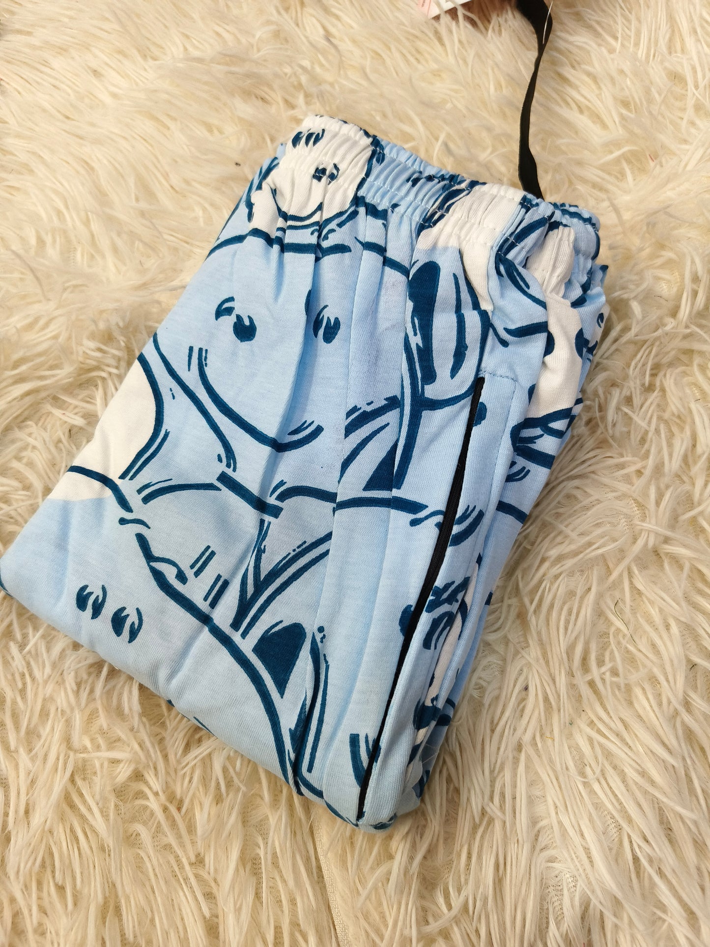 Sky Blue night pant 4XL