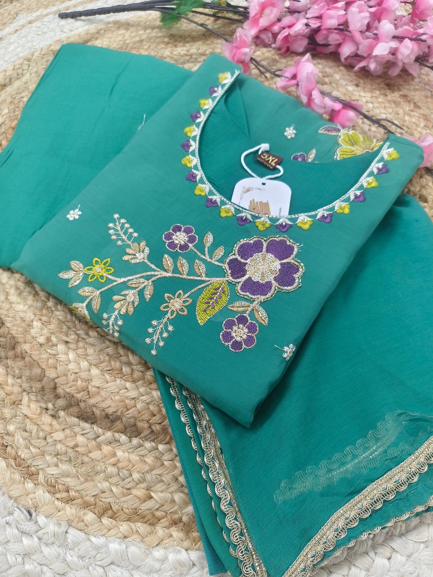 Pista Green Elegant designer suit
