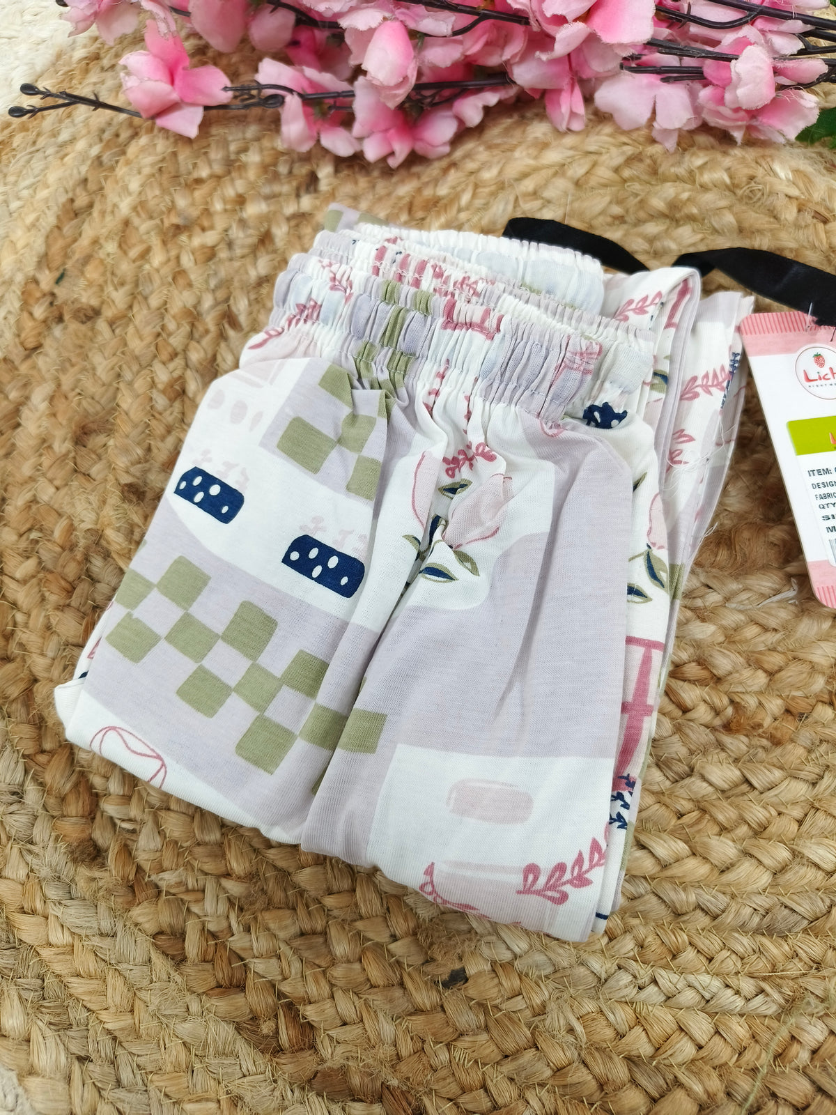 Multi colour night pant 3XL/4XL