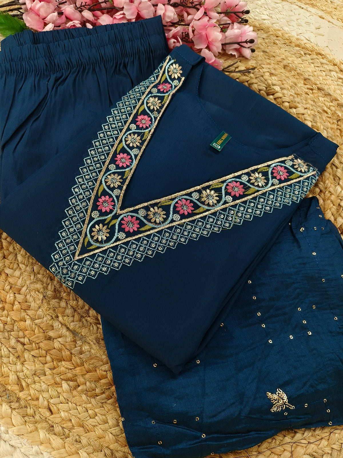 Blue Elegant designer suit