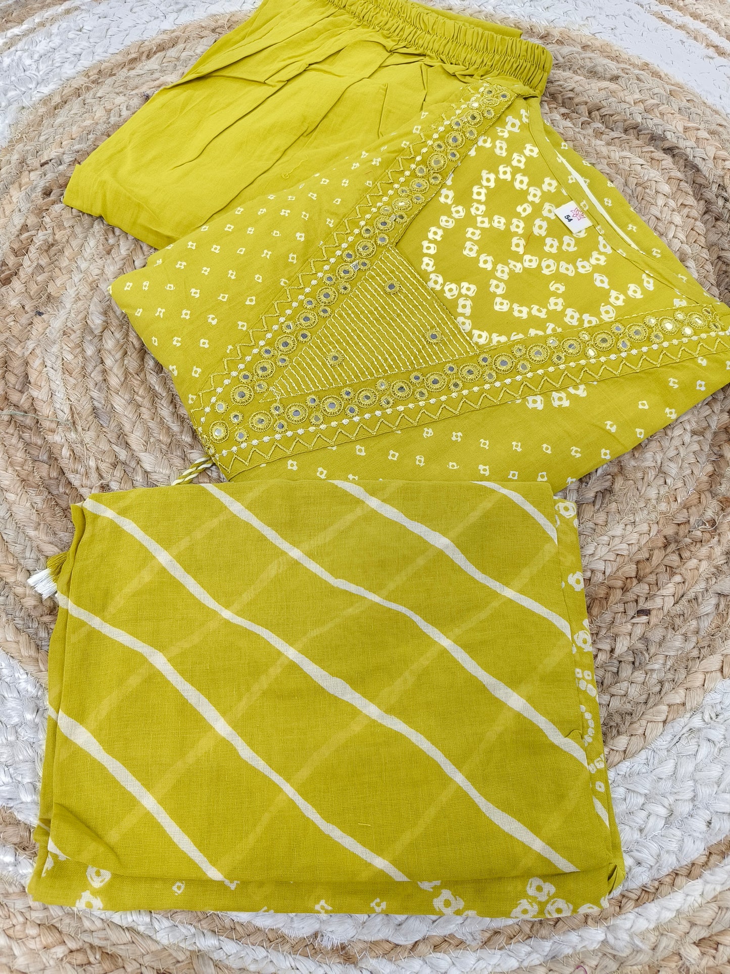 Yellow Pure cotton suits