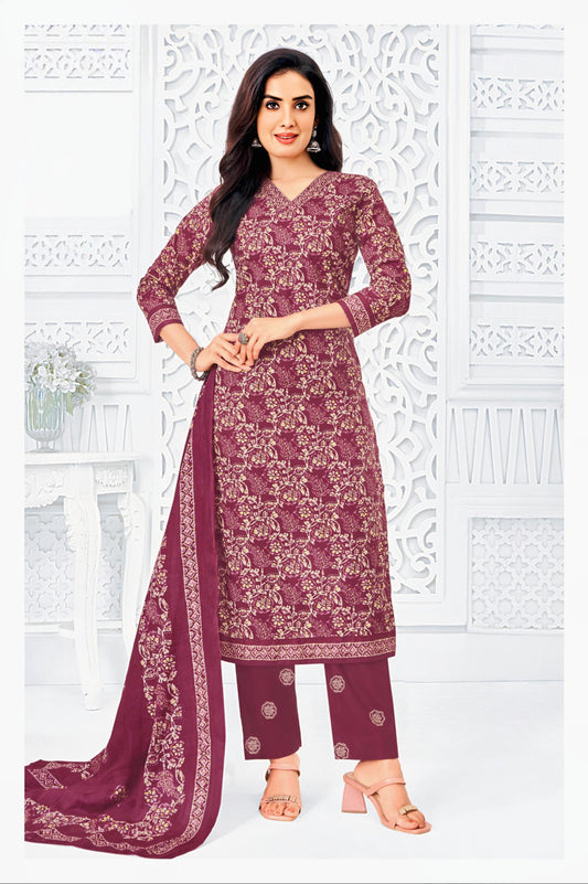 Wine pure cotton suits