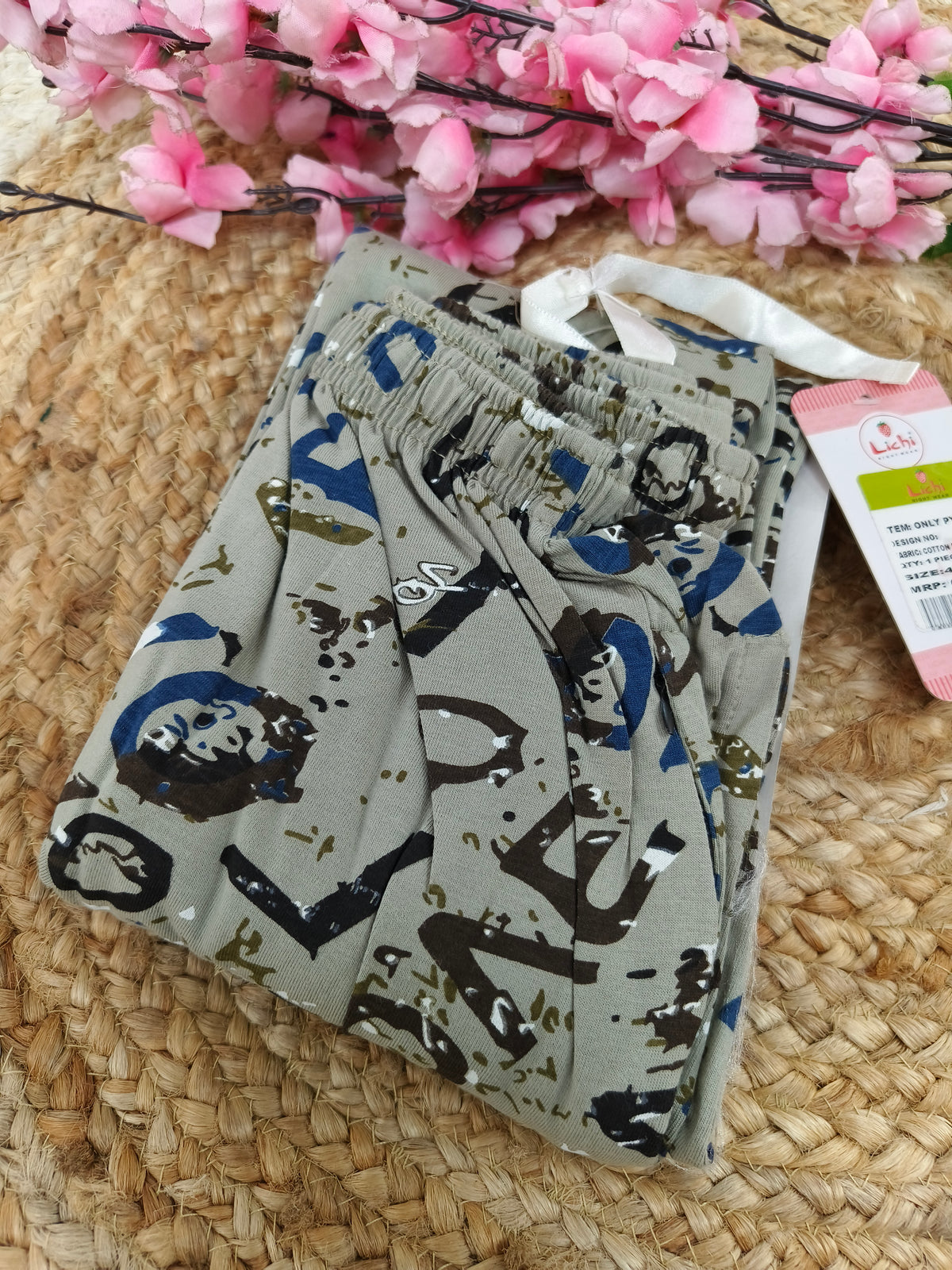 Grey colour night pant 3XL/4XL