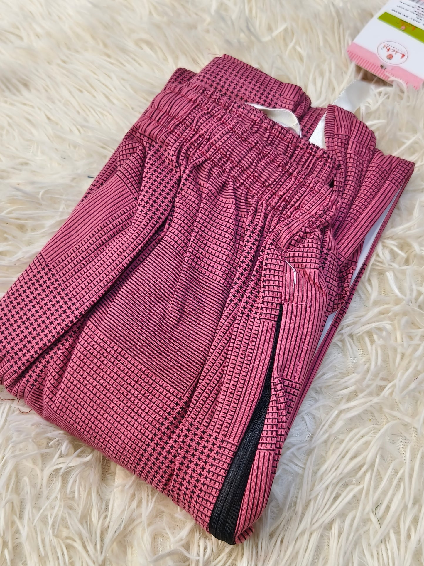Pink night pant XL