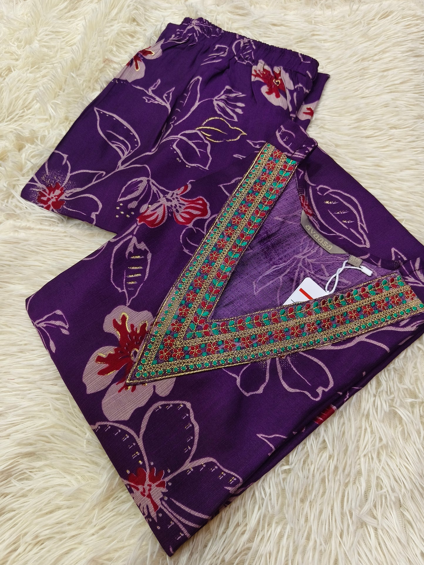 Purple Designer cord set