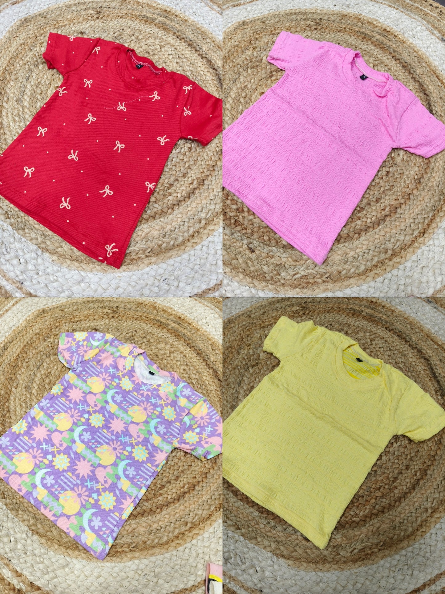 Kids Combo T shirt (4) size - M