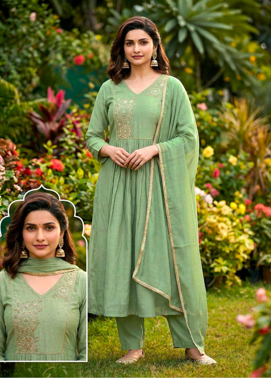 Pista Green designer Aline suit