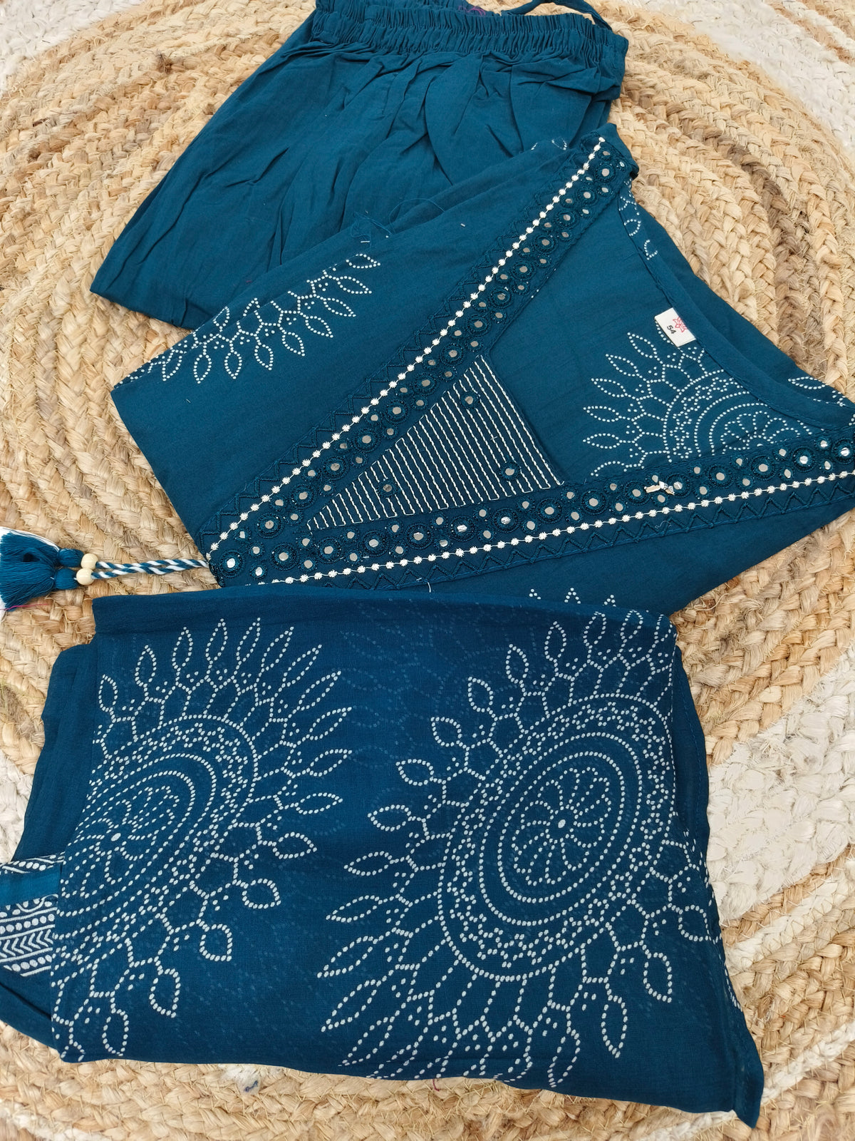 Blue Pure cotton suits