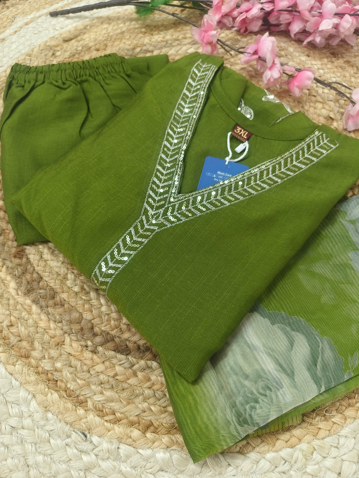 Green Elegant designer suit