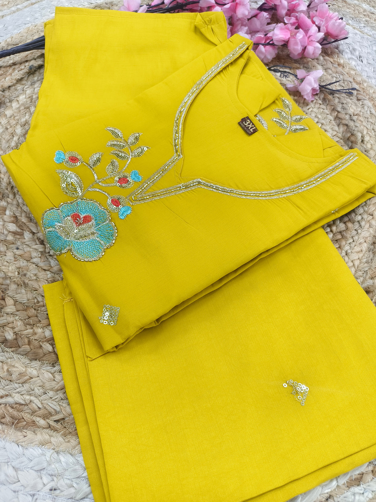 Mustard yellow Elegant designer suit