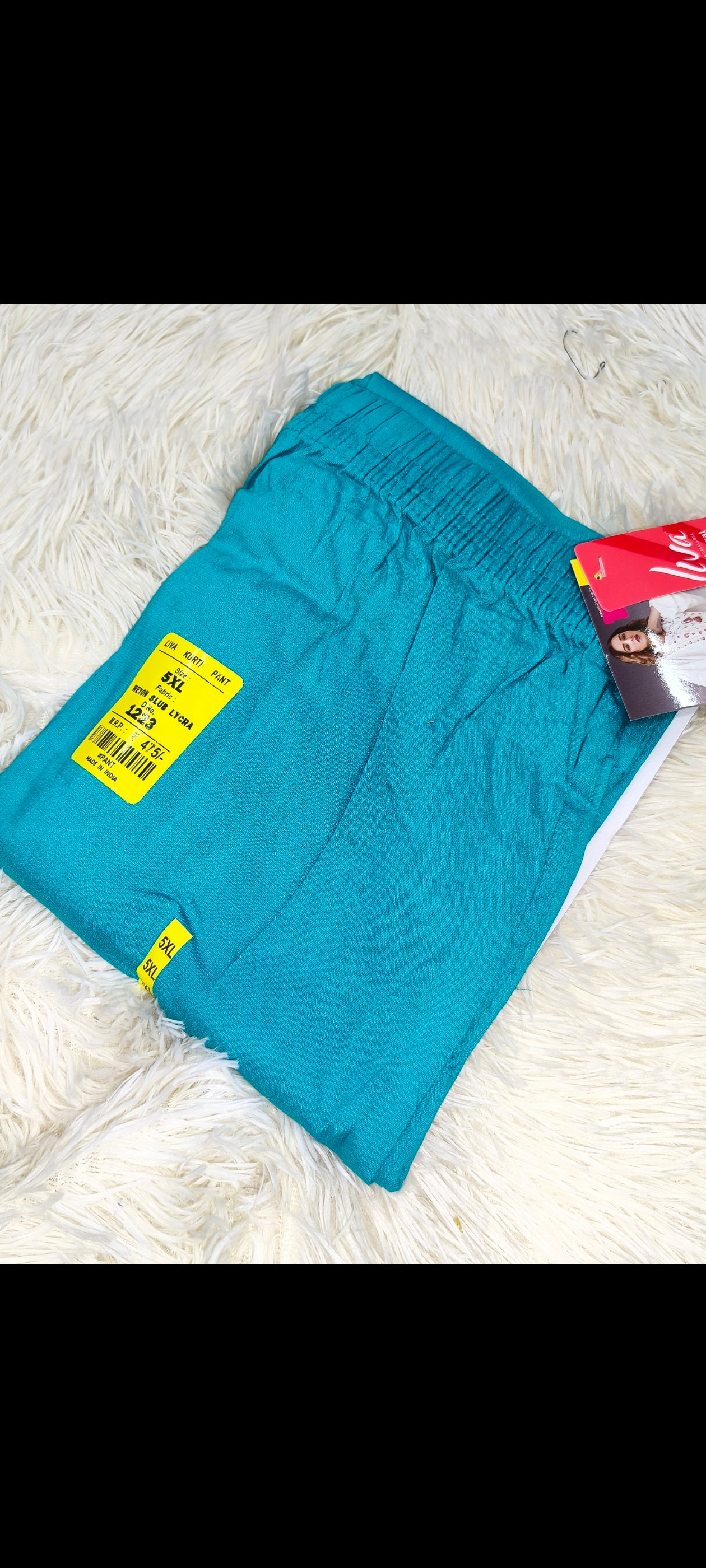 Rama Blue lycra strechable pants