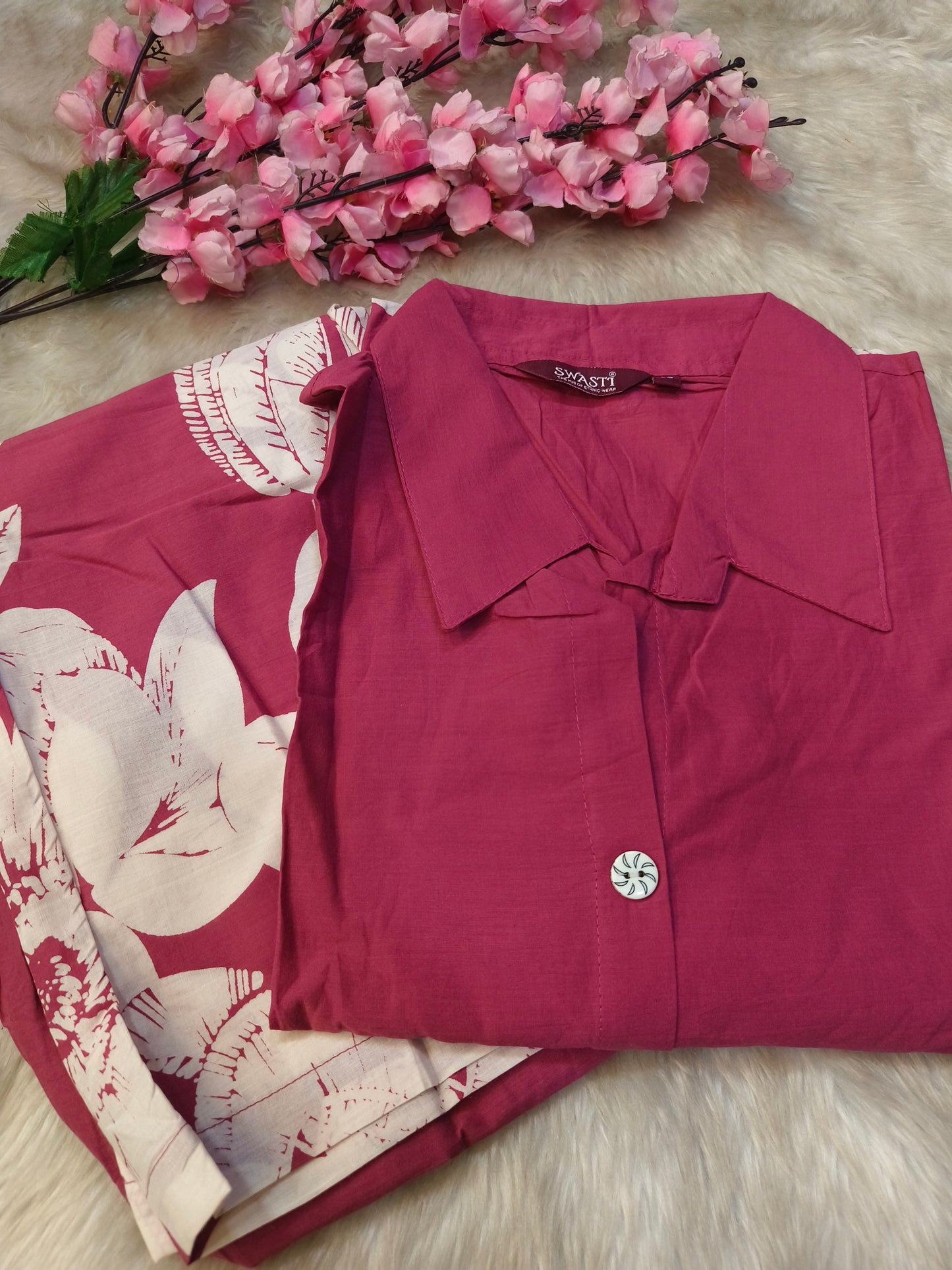 Wine cotton cord sets