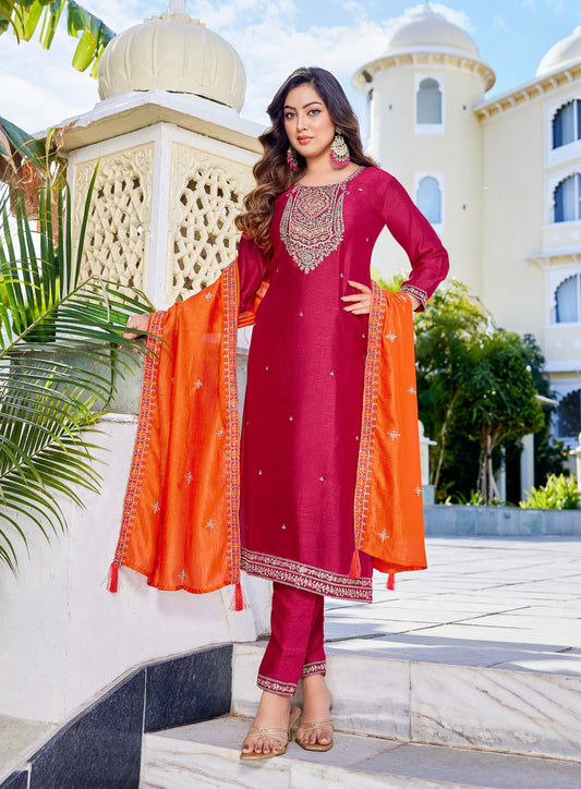 Pink Elegant designer suits