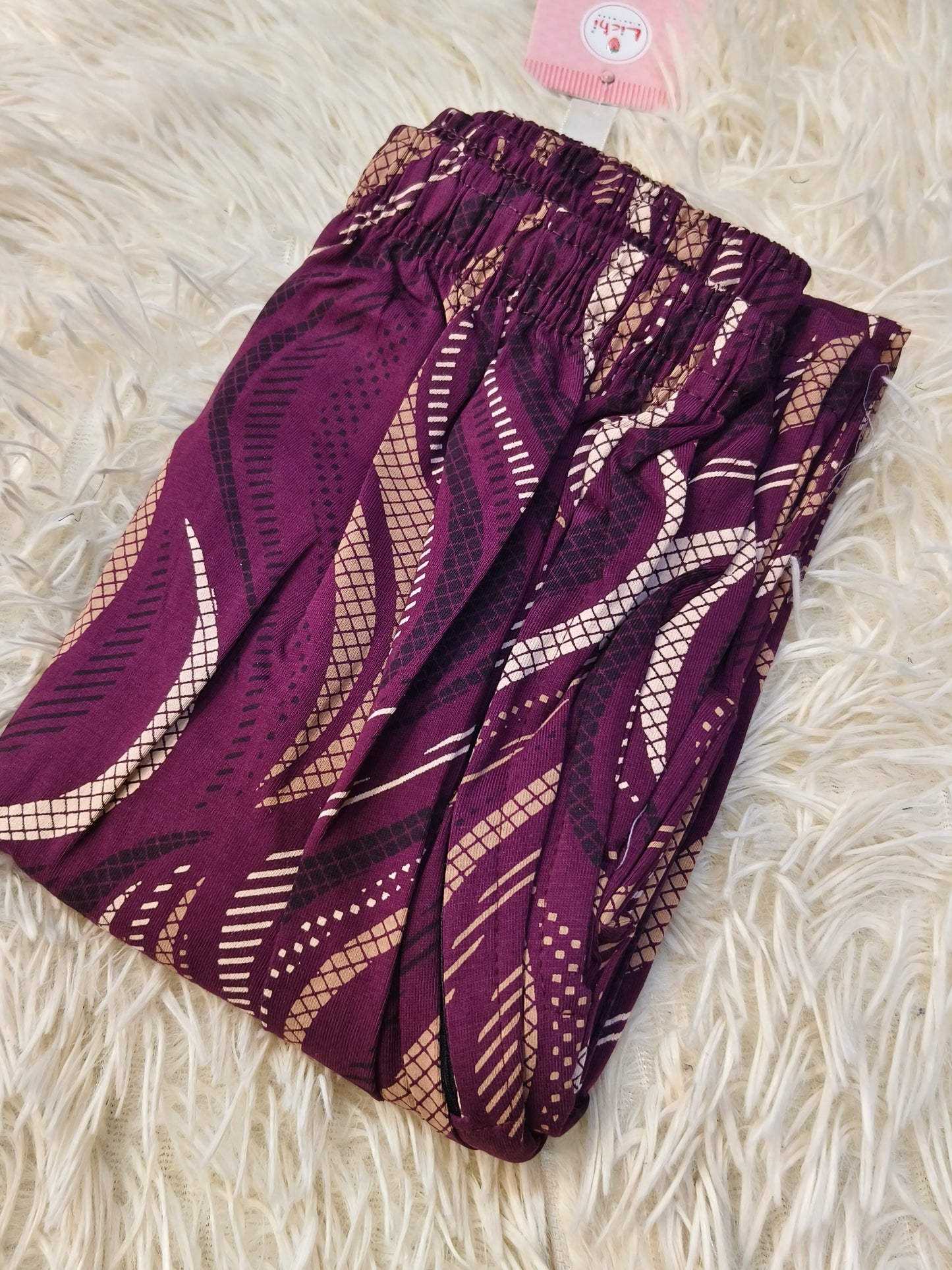 Wine night pant XL