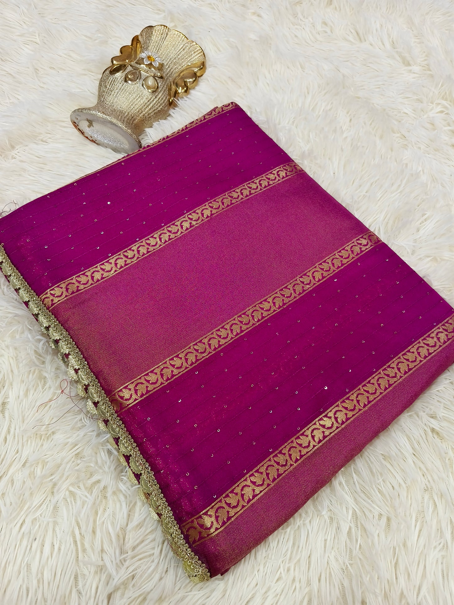 Megentha soft semi silk saree
