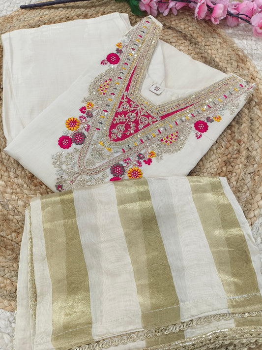 White  Elegant Designer suits
