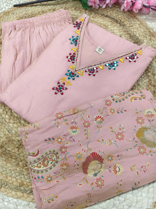Peach Elegant Designer suits