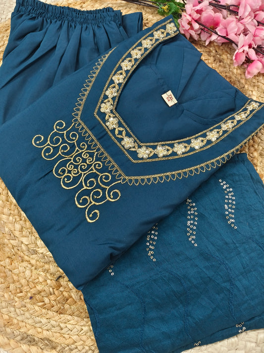 Deep Blue Elegant Designer suits