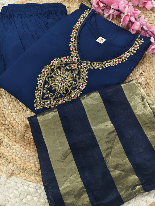 Navy Blue  Elegant  Designer suits