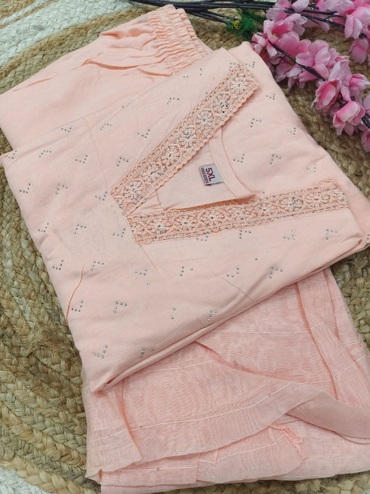 Peach Elegant  Designer suits