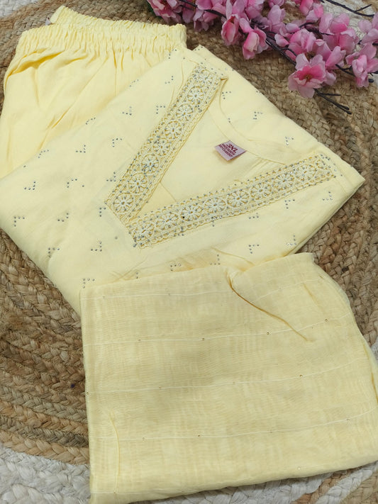 Light yellow Elegant  Designer suits