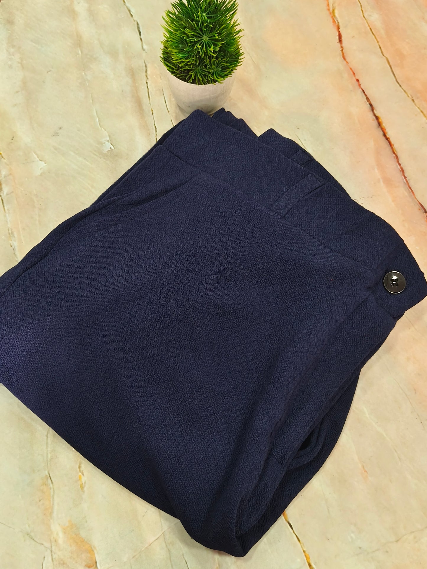 Navy blue formal pants