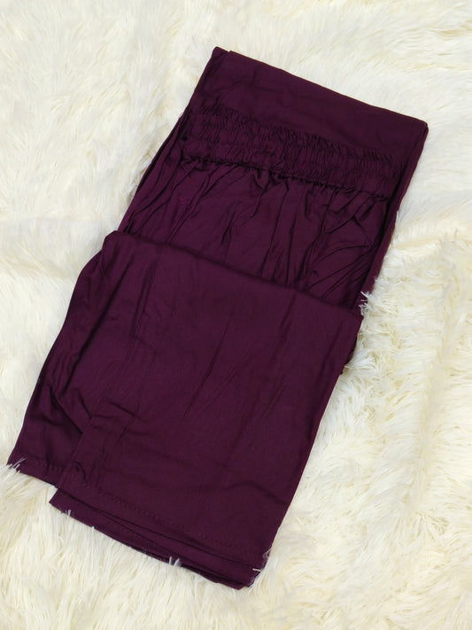 Dark Wine palazzo pant