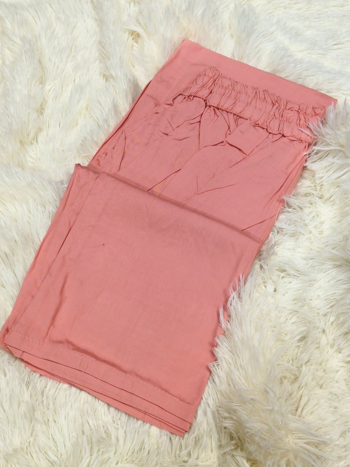 Peach palazzo pant