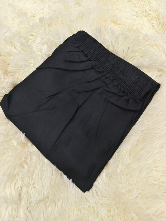 Black palazzo pant