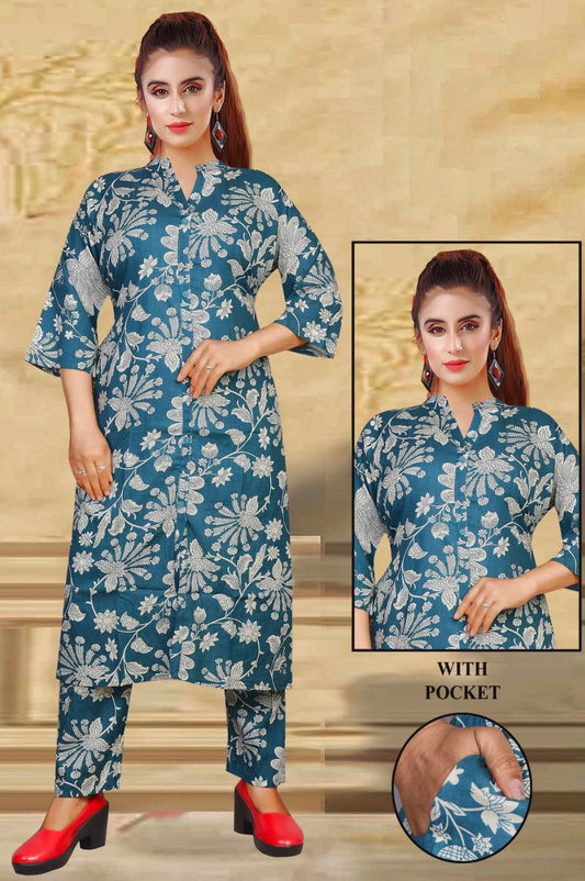 Blue Cotton Cord sets