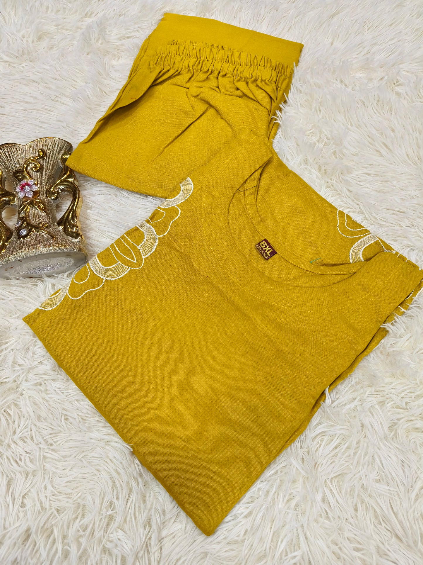 Yellow Cotton Cord sets