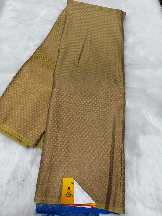 Beige Soft semi silk saree
