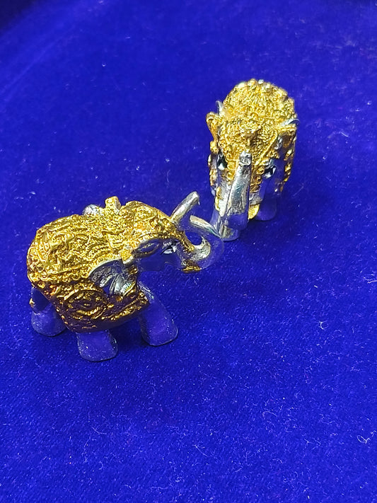 Baby elephant pure Sliver coated