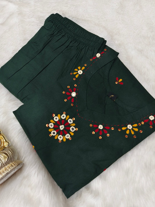 Green Cotton Cord sets