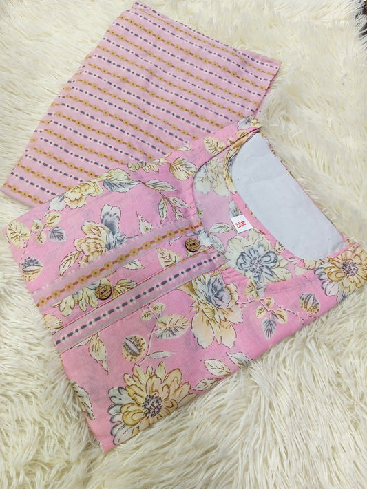 Pink dress Top & Bottom (XL)
