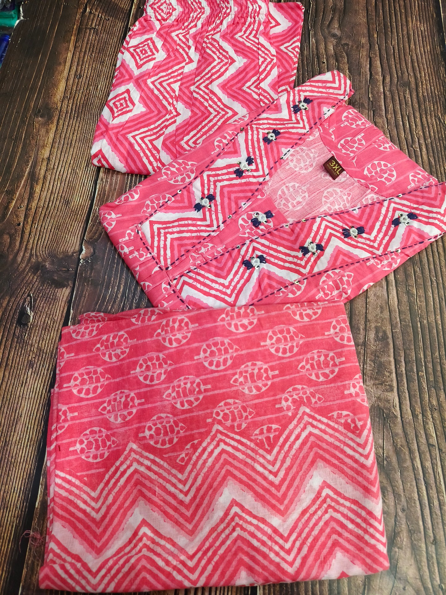 Pink Pure cotton Set