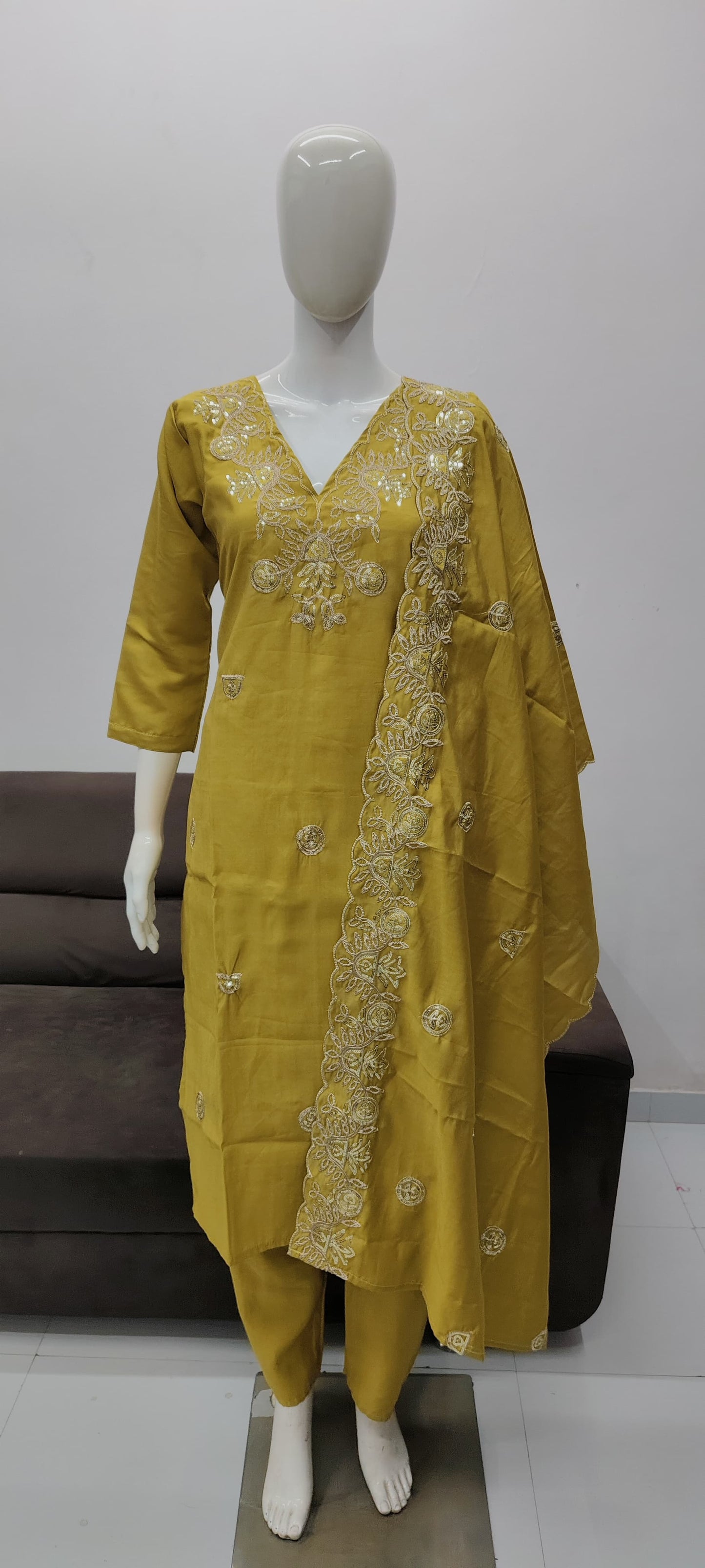 lemon Yellow Eelgent designer suits