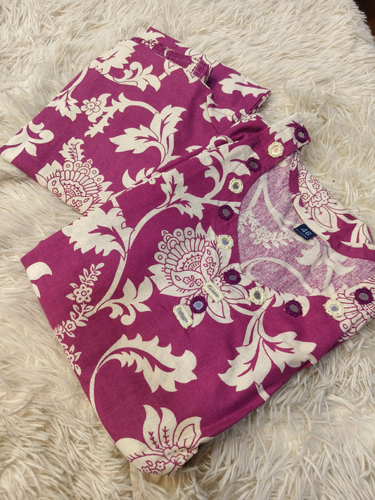 Pink Cotton Cord sets
