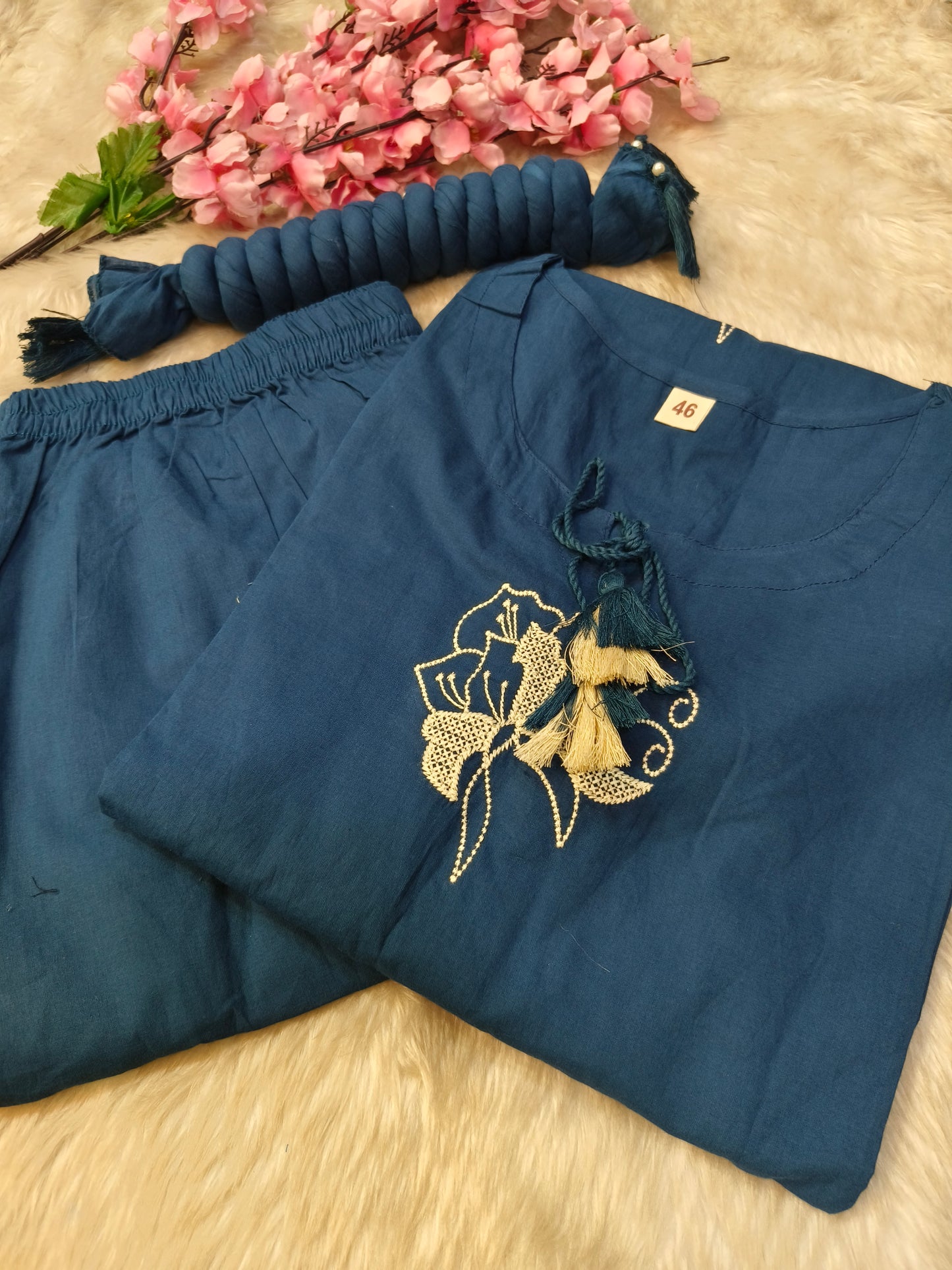 Blue Pure cotton Set